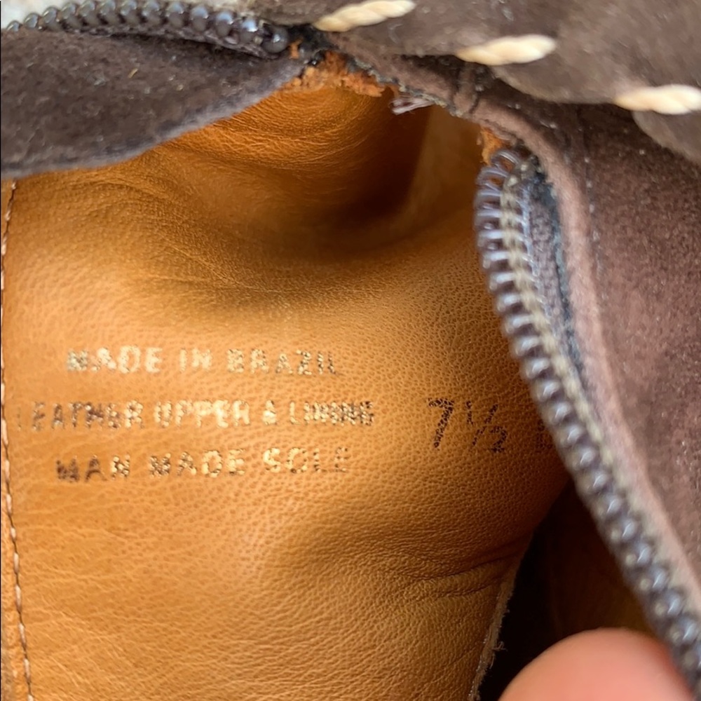 Vince Camuto Patchwork Suede Boots - image 6